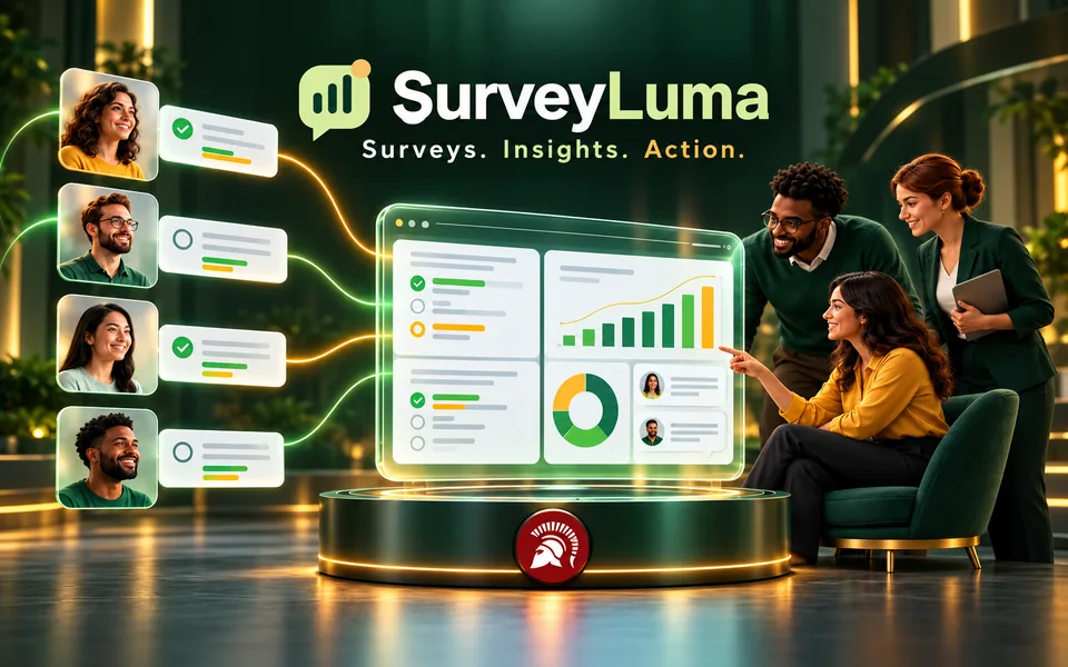 SurveyLuma case study illustration