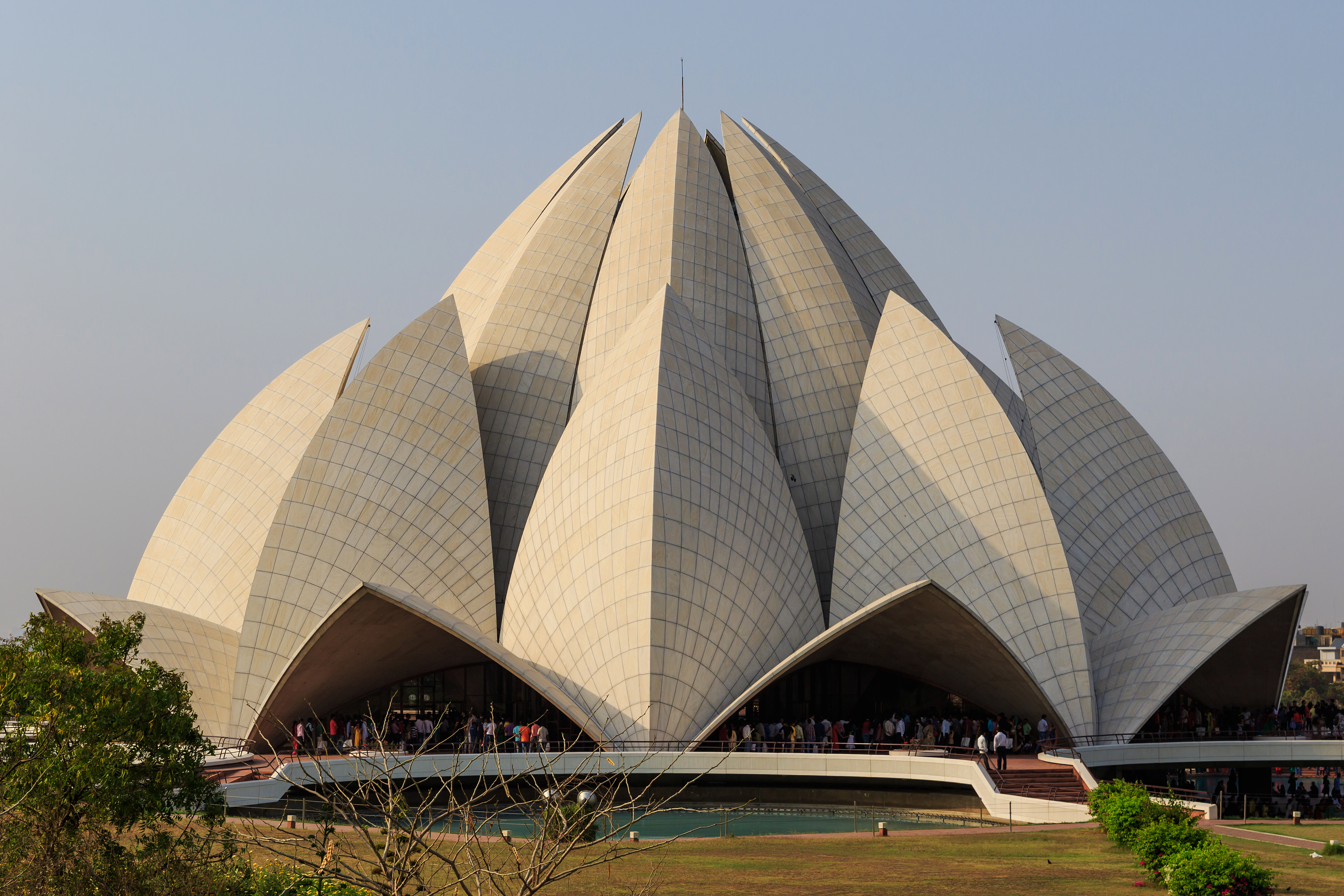 Lotus Temple in New Delhi, India